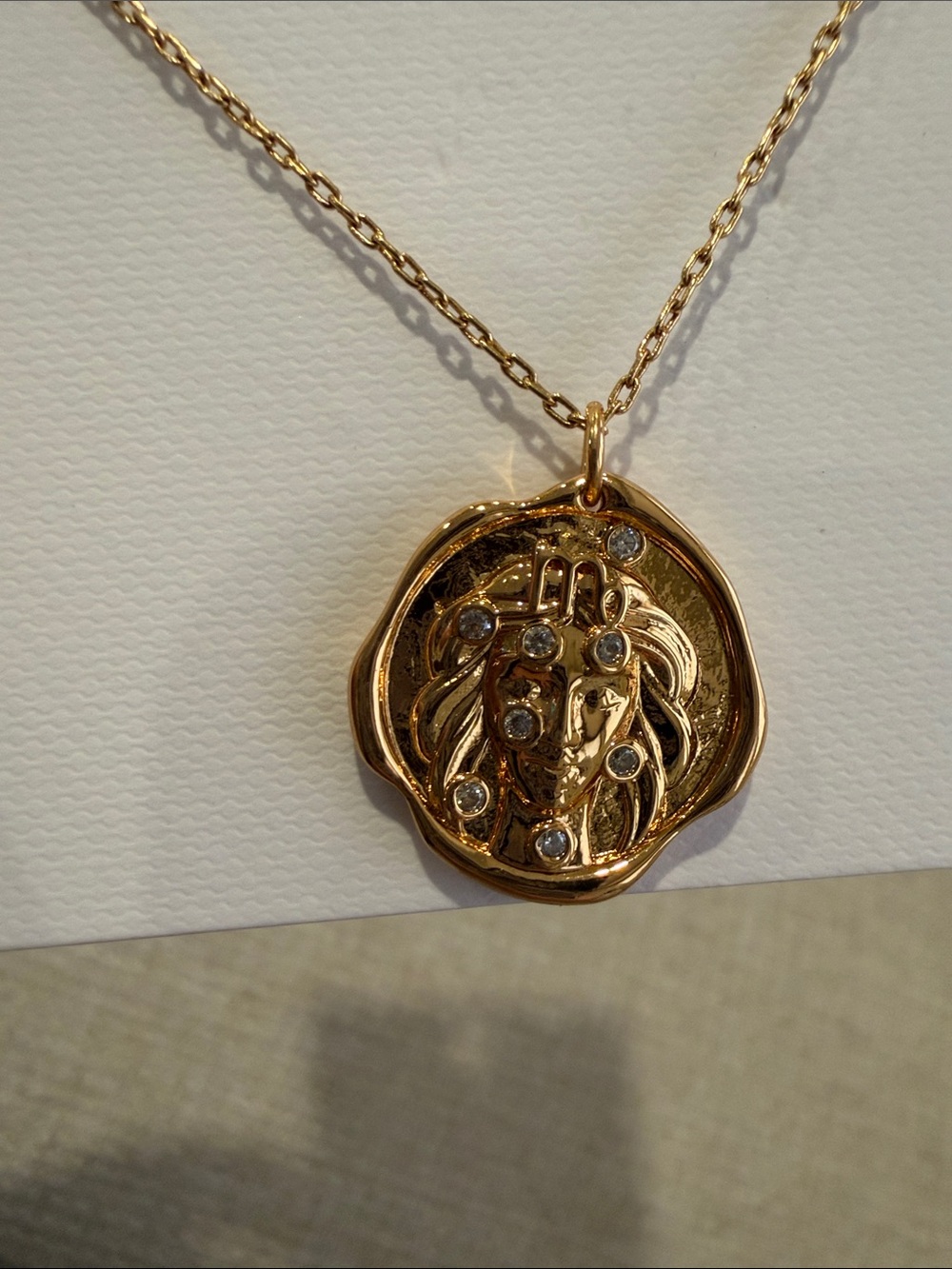 Madewell Zodiac Pendant Necklace - Virgo - BRAND NEW NWT!!   jewelry necklaces - Picture 3 of 4
